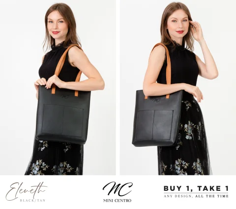 Mini Centro Eleneth Women’s Tote Bag (With Zipper) - BUY 1 TAKE 1 1