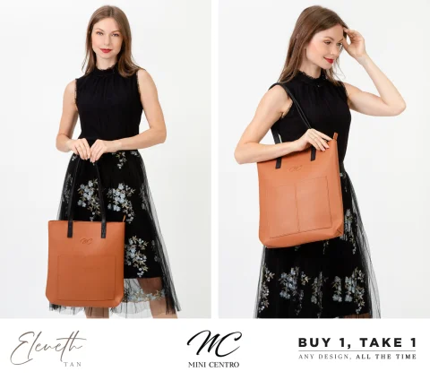 Mini Centro Eleneth Women’s Tote Bag (With Zipper) - BUY 1 TAKE 1