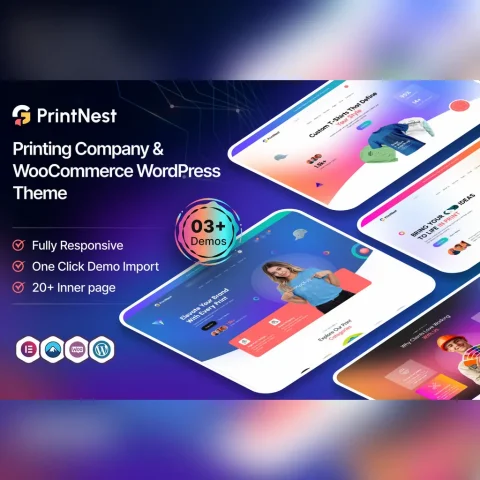 PrintNest – The Ultimate WordPress Theme for Printing Businesses