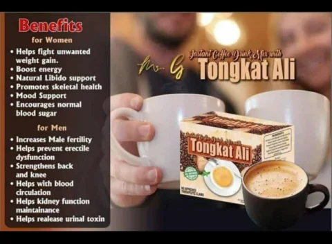 Ms. G Tongkat Ali Coffee