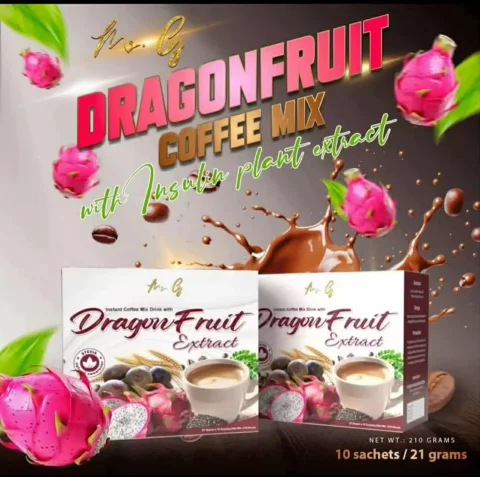 Ms. G Dragon Fruit Instant Coffee