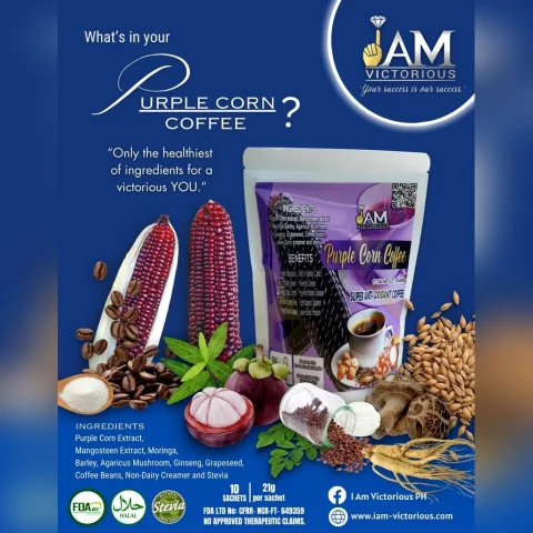 IAM Victorious Purple Corn Coffee (Super Anti-Oxidant Coffee)