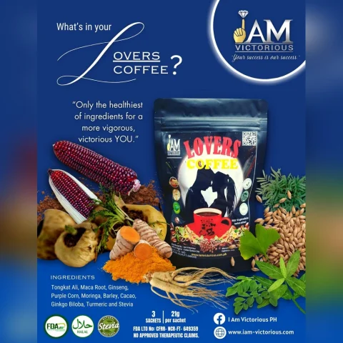 IAM Victorious Lovers Coffee (Herbal Aphrodisiac Blend)
