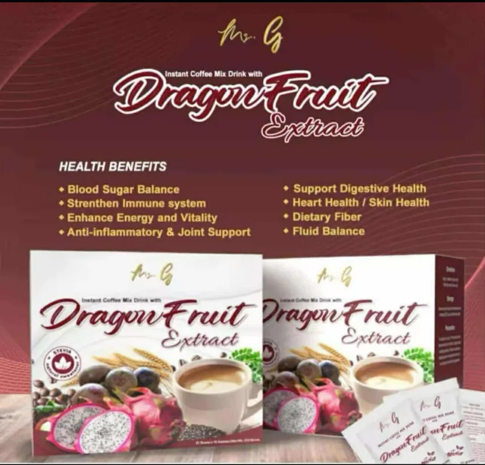 Ms. G Dragon Fruit Instant Coffee