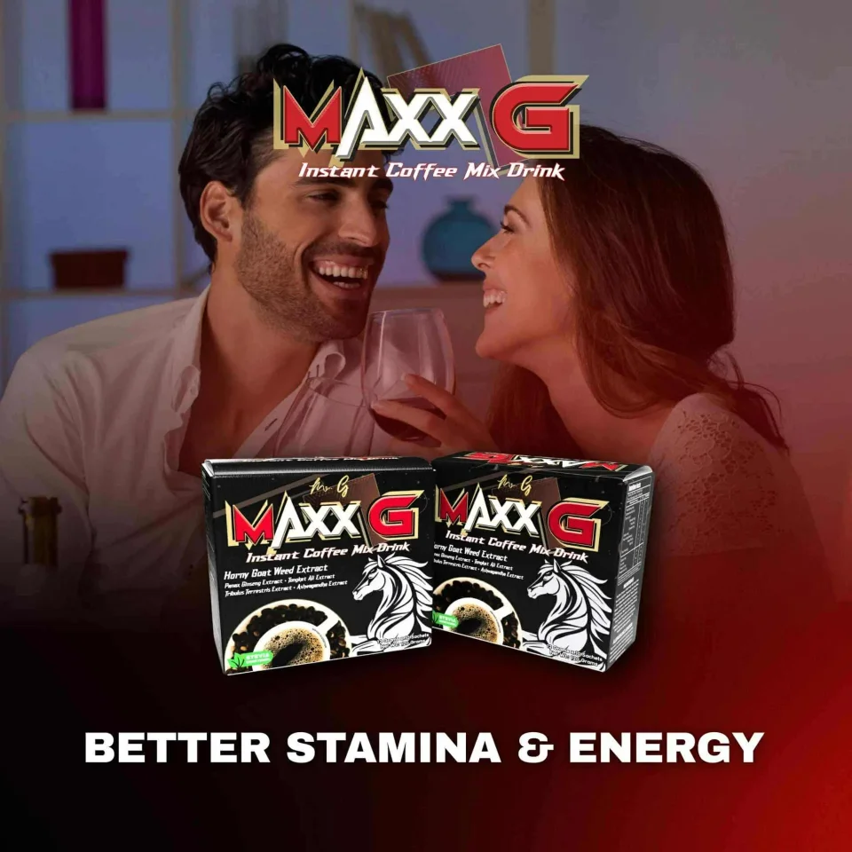 Maxx G Instant Coffee – The Ultimate Energy and Confidence Boost for Men