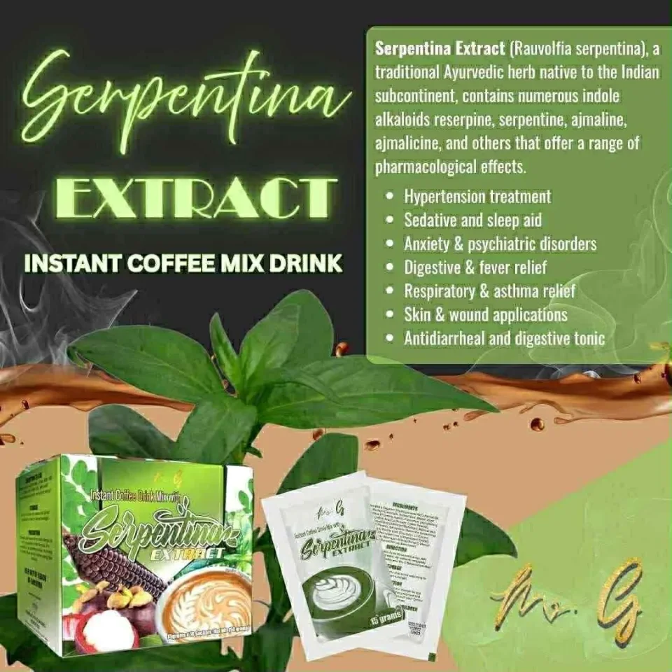 SERPENTINA EXTRACT COFFEE – Herbal Energy with Natural Wellness