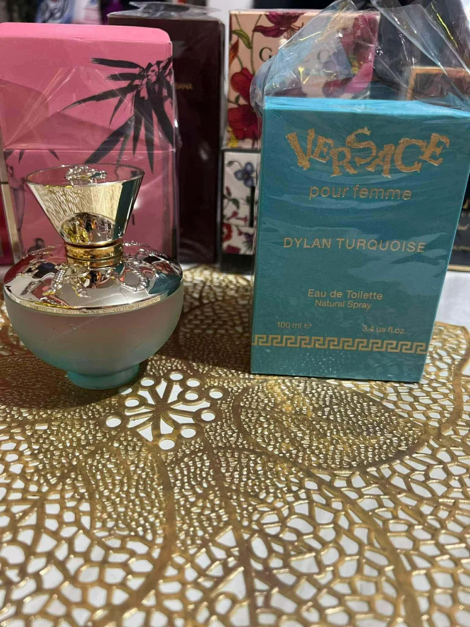VERSACE DYLAN TURQUOISE