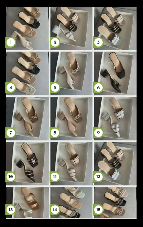 LADIES SANDALS 1 PAIR