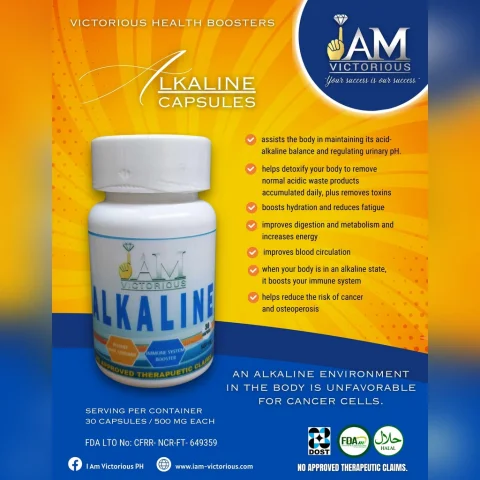 IAM Victorious Alkaline Capsules – Daily Immune & Wellness Support