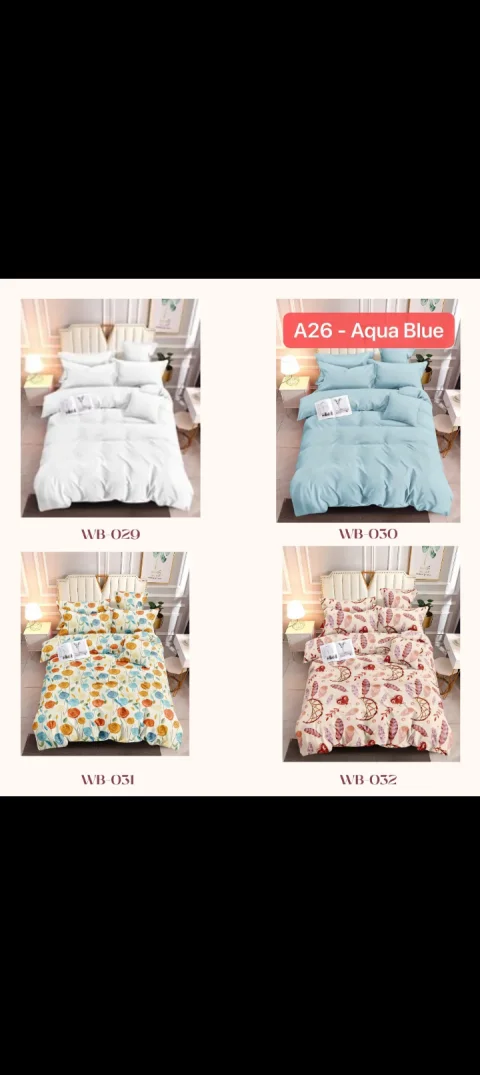 3 IN 1  OR 4 IN 1 BEDSHEET