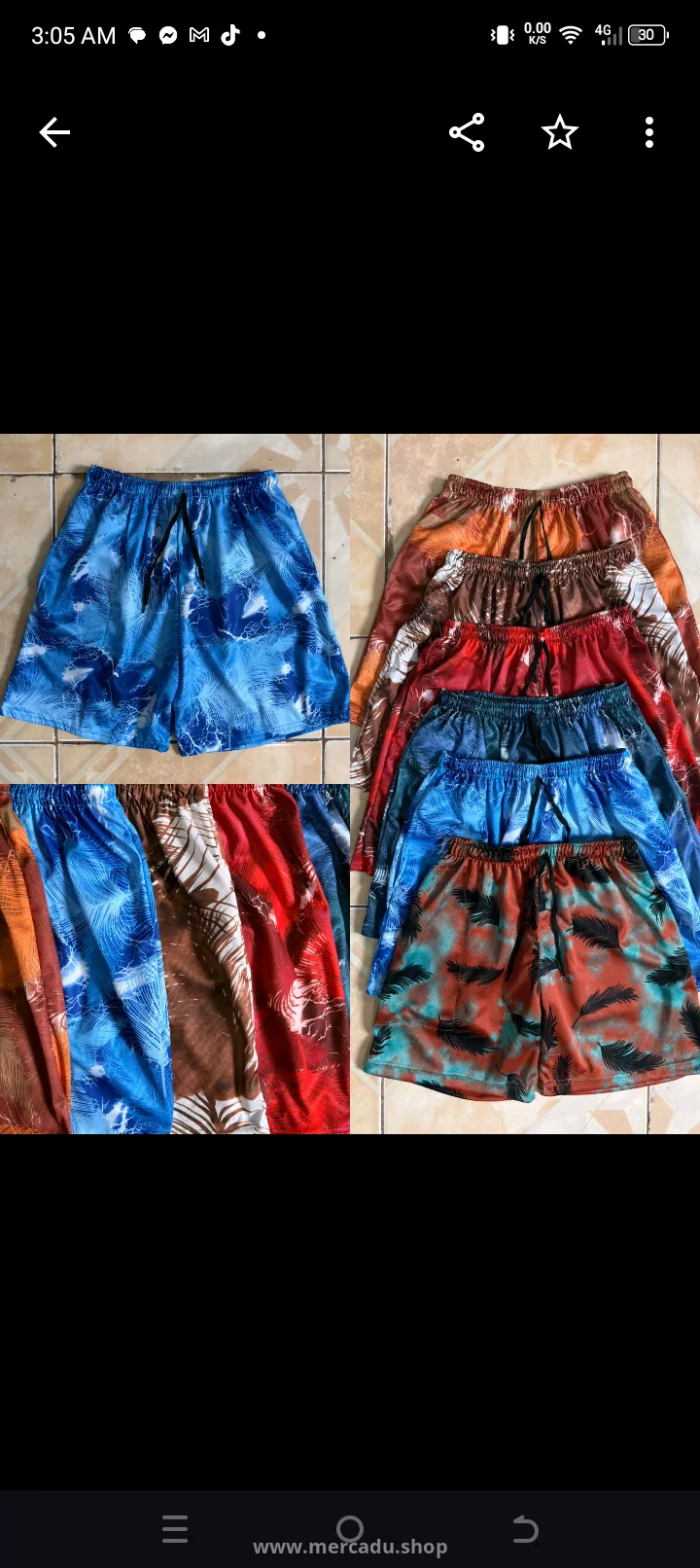 ASSORTED SHORT 20 pcs