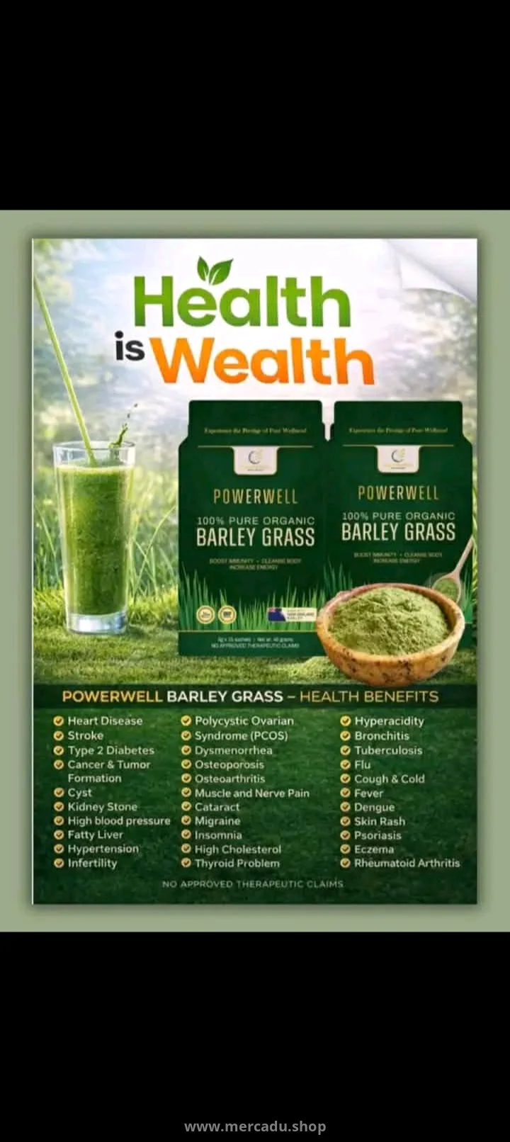 POWER WELL BARLEY GRASS